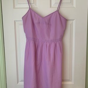 J. Crew Lilac Tank Dress